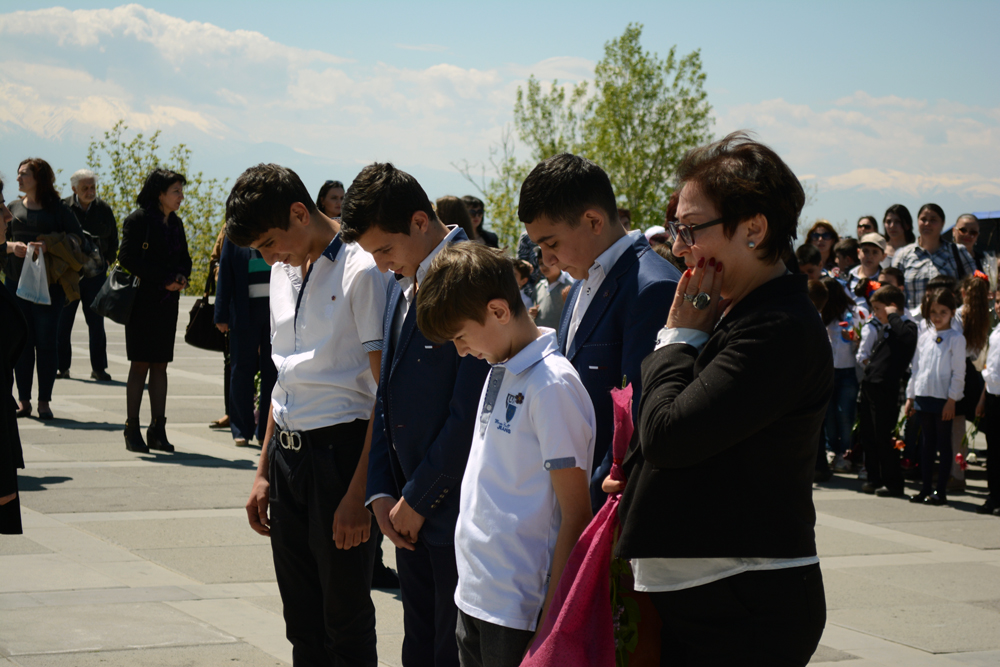 Ավետիսյան դպրոցն այցելեց Հայոց ցեղասպանության զոհերի հուշահամալիր