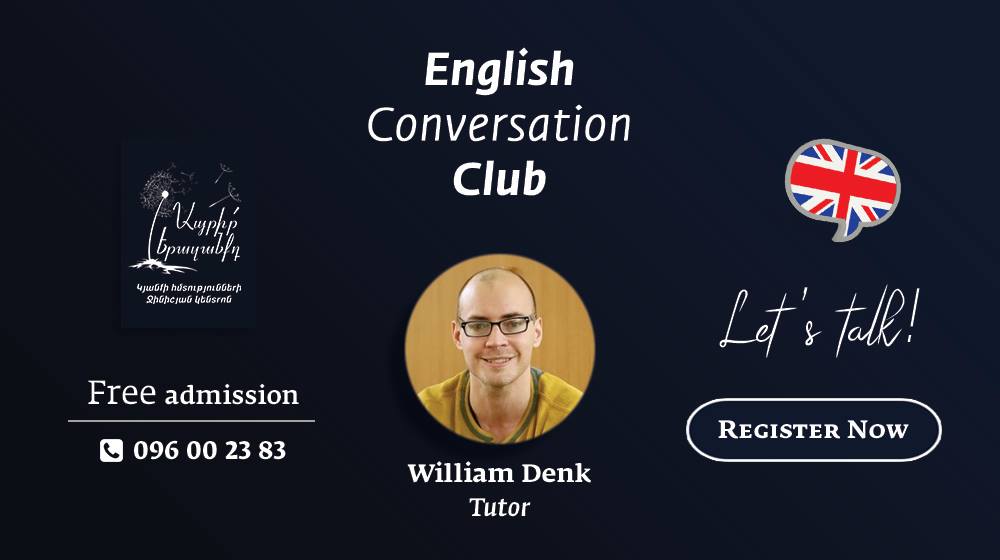 English Conversation Club With A Native Speaker